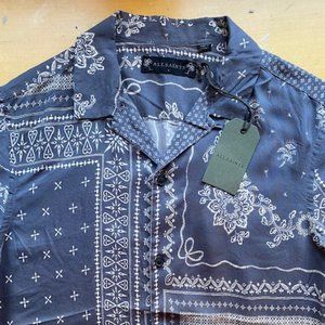 All Saints bandana shirt